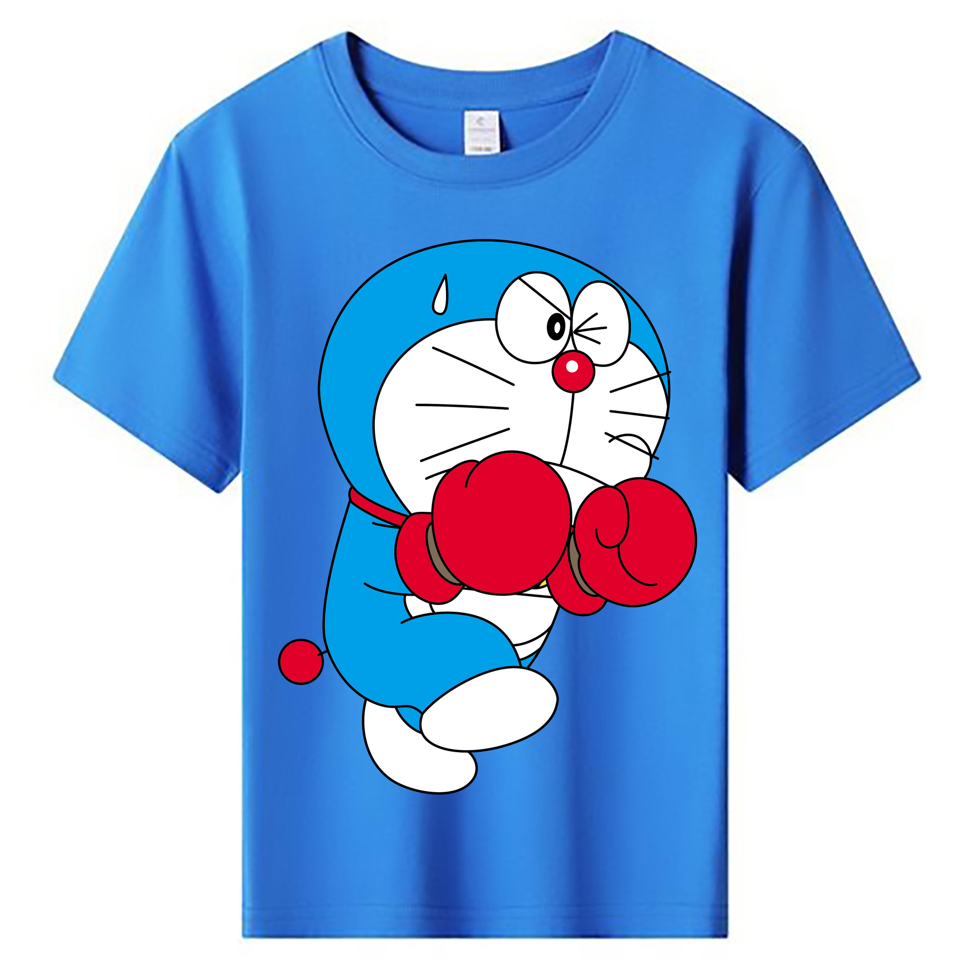 （画像用） ドラえもん Doraemon 綿100％キッズTシャツ（フロントプリント）